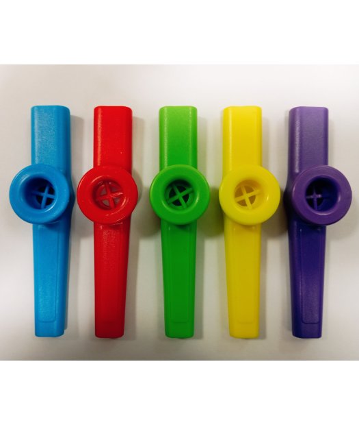 kazoo de plstico de colores (1 unidad)