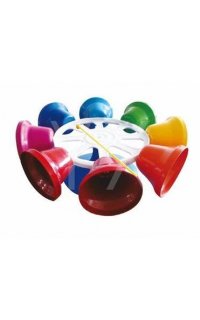 CAMPANAS DE 8 COLORES DO/DO DE 7,5X13,5CM. [925] - 45,98€ : Tienda online  de instrumentos musicales